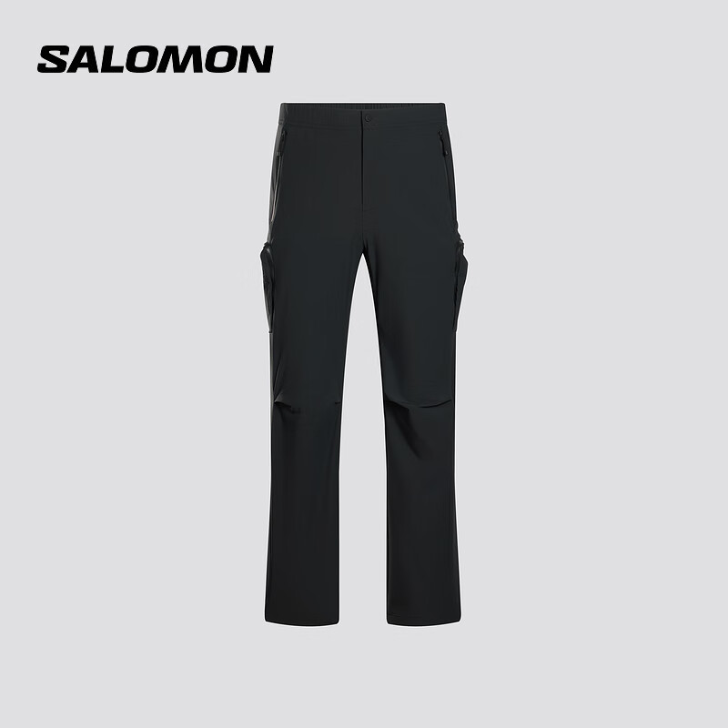 萨洛蒙 男款 户外运动日常透气工装休闲长裤 AMPHI LIGHT CARGO PANTS 黑色C24083 479.84元 - 线报酷