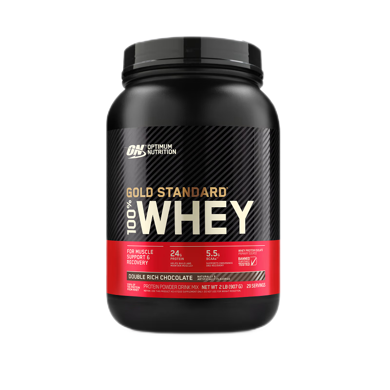 移动端：OPTIMUM NUTRITION 奥普帝蒙 ON金标乳清蛋白粉 香草冰激凌味 2磅 247.99元