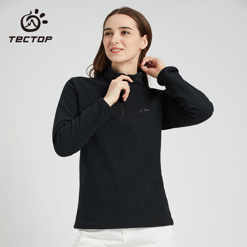 TECTOP 探拓 女款抓绒衣 10086725470484 39.9元（需用券）