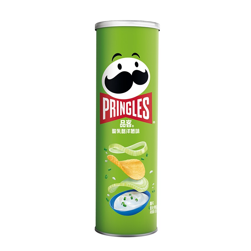 Pringles 品客 薯片 酸乳酪洋葱味 110g需下单12件 4.28元（需买10件，需用券）