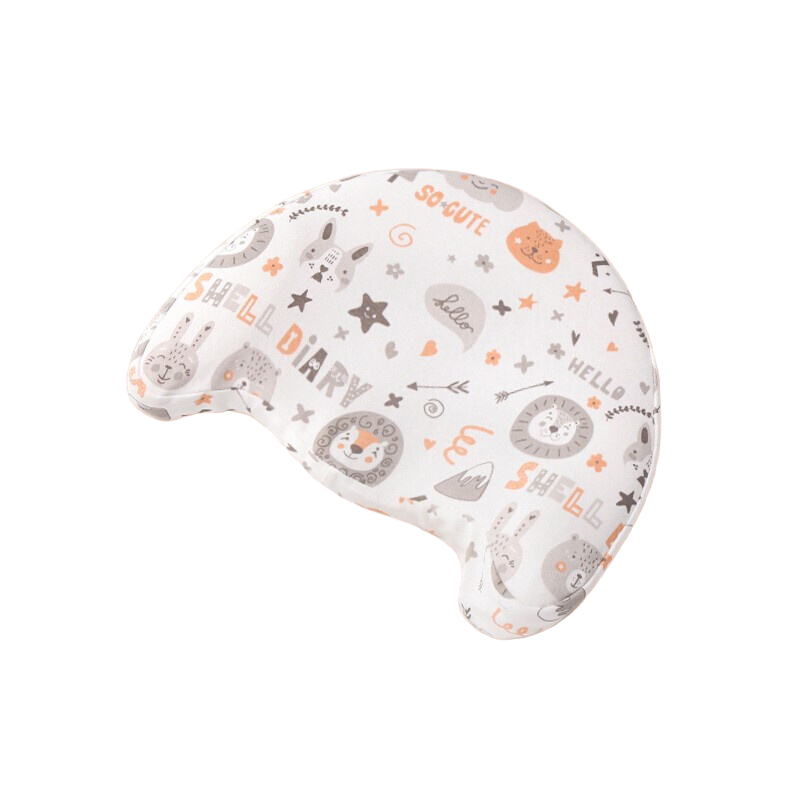 SHELL DIARY 贝壳日记 婴儿枕头0-1岁定型枕宝宝枕头护型乳胶新生儿头型矫正夏