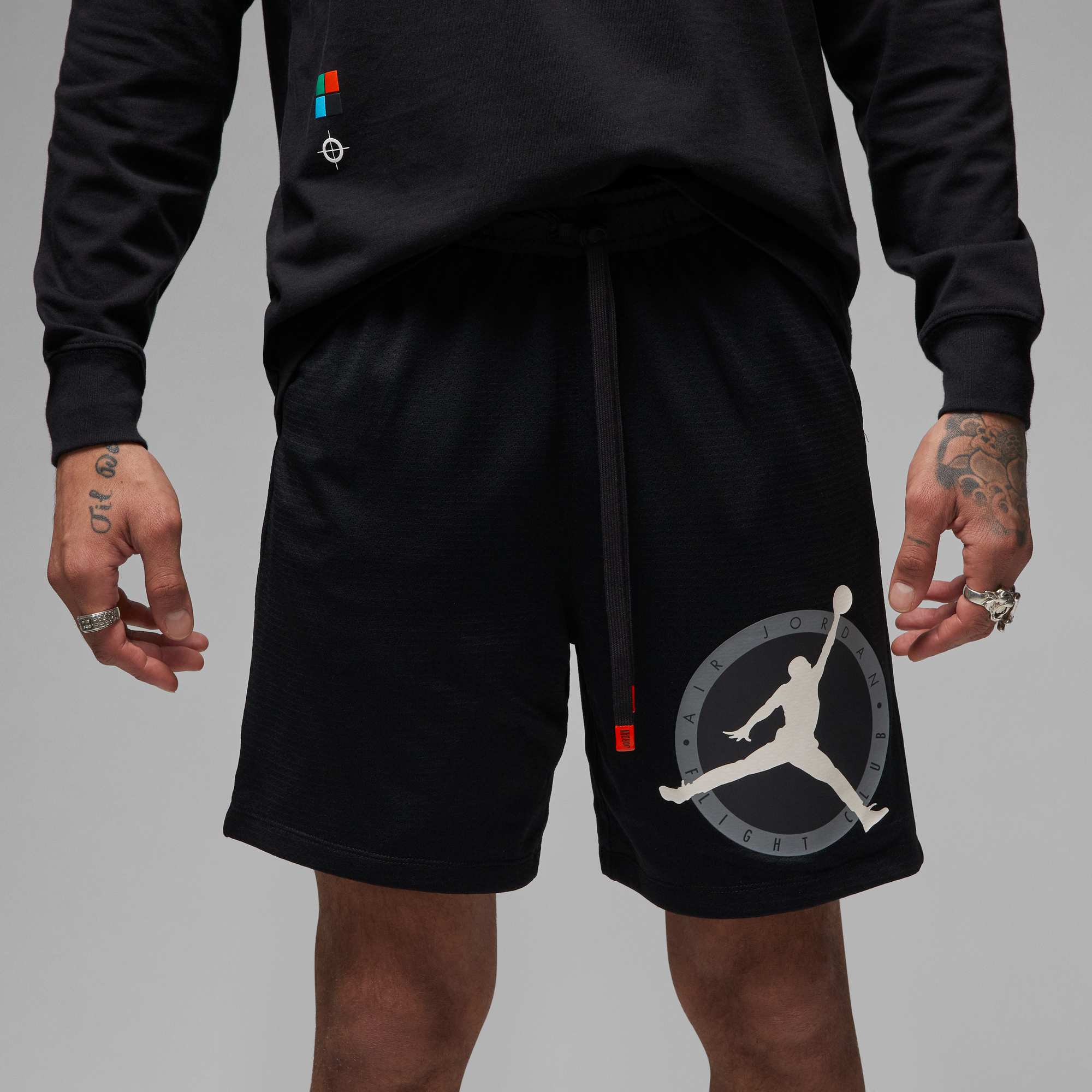 AIR JORDAN Jordan官方耐克乔丹男网眼布短裤夏季新款运动裤透气标准款DV7603 199