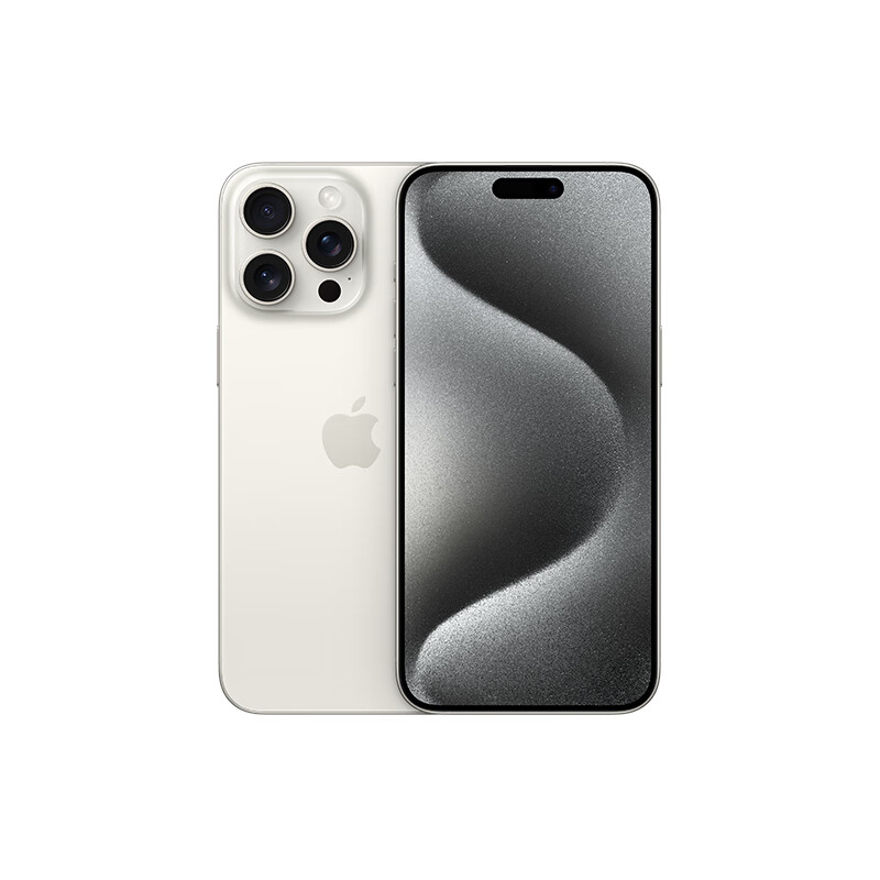 再降价、限地区、plus会员：Apple/苹果 iPhone 15 Pro Max (A3108) 512GB 白色钛金属 10