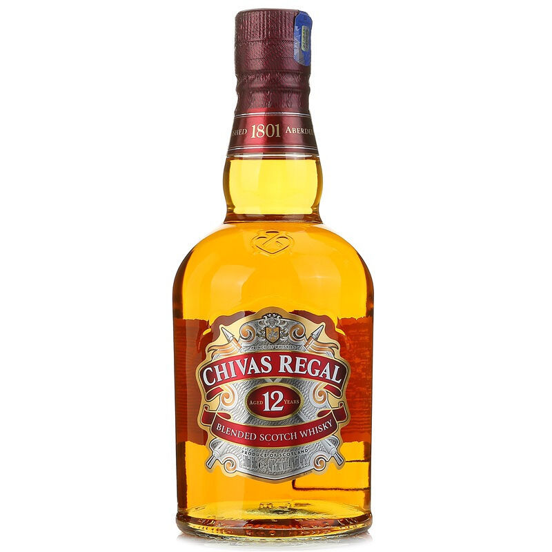 CHIVAS 芝华士 12年 调和 苏格兰威士忌 40%vol 500ml 109元