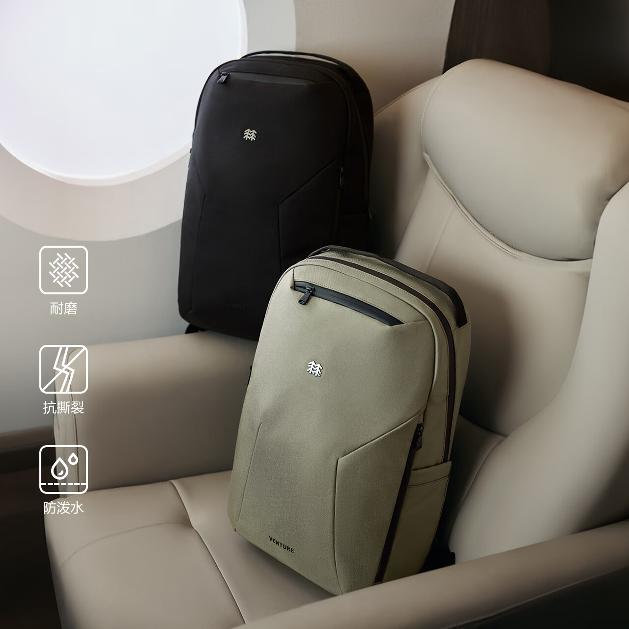 KOLON SPORT可隆通勤商务双肩背包 防泼水耐磨多功能21L大容量 399.2元包邮