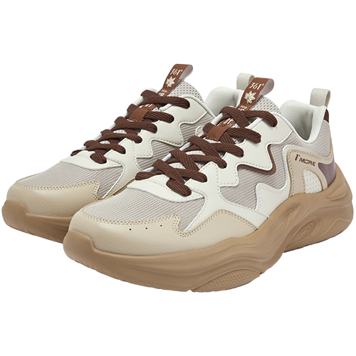 361° 运动鞋牛角包增高男鞋秋冬季复古减震跑步休闲鞋男672536781-2 80.1元