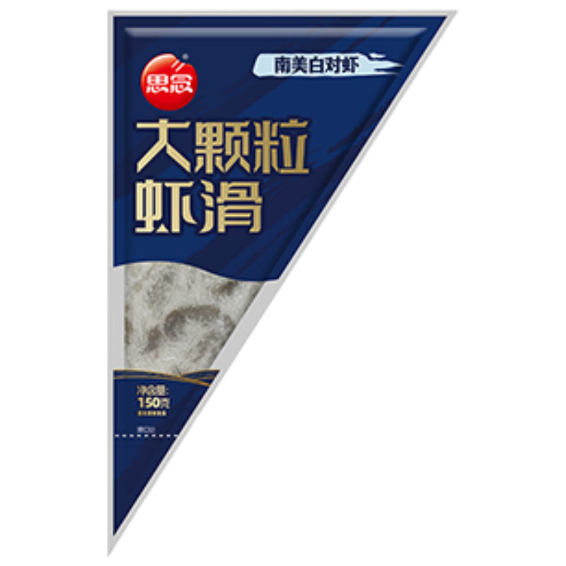 思念 大颗粒虾滑 150g/袋 关东煮食材任选5件 49.9元包邮（双重优惠，合9.98元/