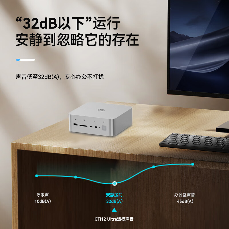 Beelink 零刻 「战力齐天，直面天命」GTi12 UItra 12900H/HK 酷睿i9 PC GTi12 2890.76元