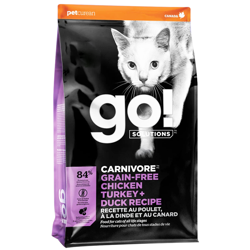 GO! SOLUTIONS petcurean go！ 猫粮无谷九种肉全猫粮美版 16磅7.26kg 239元