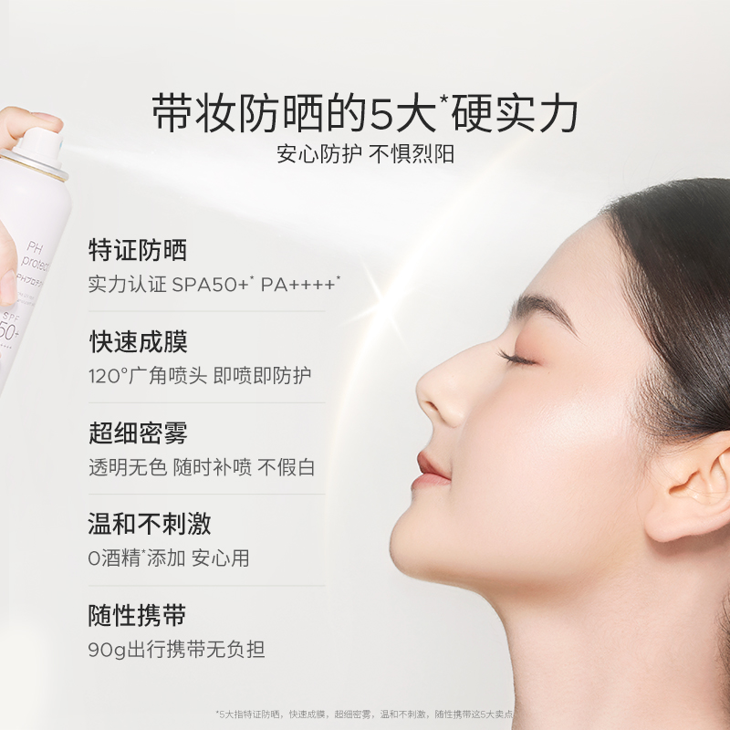 Bb LABORATORIES 苾莱宝 b LAB苾莱宝防晒喷雾霜清爽隔离温和裸感面部全身官方旗