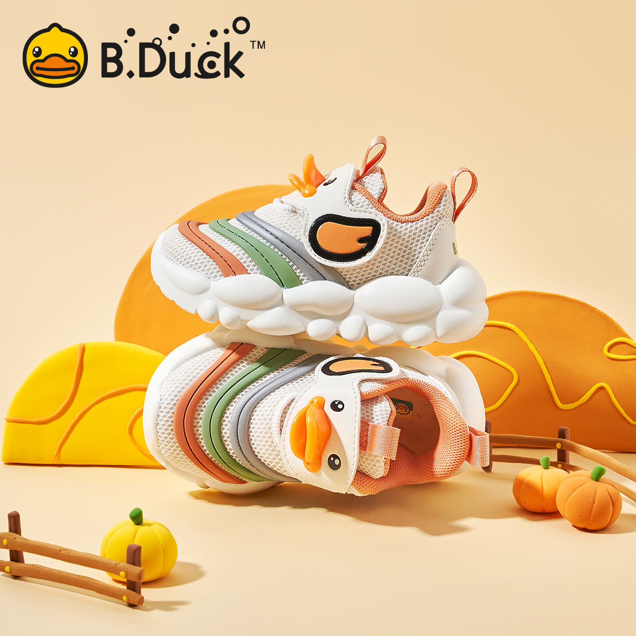 88VIP：B.Duck 小黄鸭 bduck小黄鸭童鞋儿童运动鞋 77.9元（需用券）