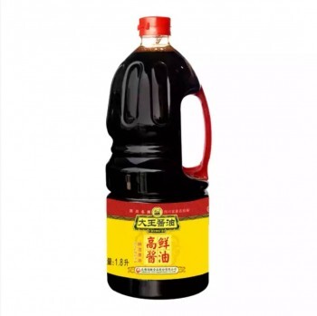 大王 高鲜酱油 头道生抽 酿造酱油 1.8L