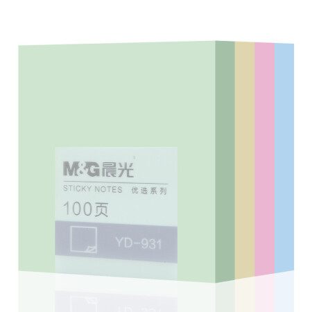 M&G 晨光 100页76*76mm便利贴 12本/盒YD-931 17.3元（需用券）