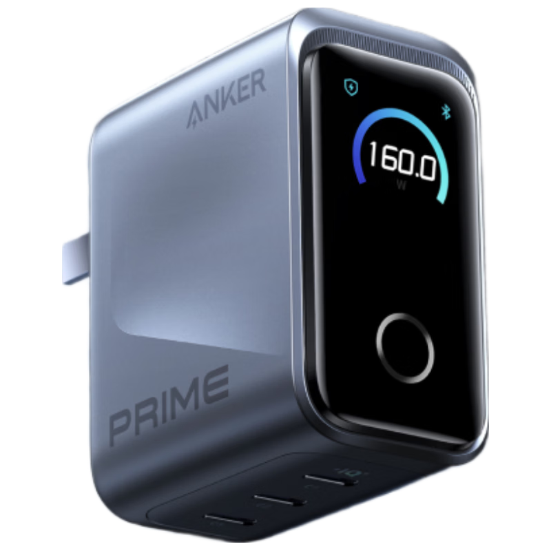 移动端、京东百亿补贴：Anker 160W快充 氮化镓充电器 单Type-C口 单头 160W 598.99