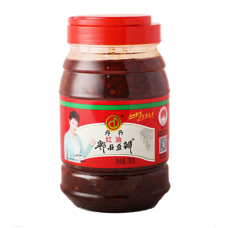 丹丹 红油郫县豆瓣酱 700g 9.8元包邮（需用券）