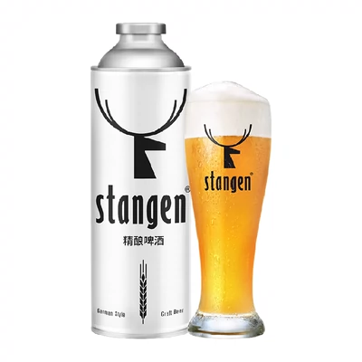 88VIP：stangen 斯坦根 精酿小麦白啤酒 980ml*1桶 9.42元（14.42元+返5元超市卡）