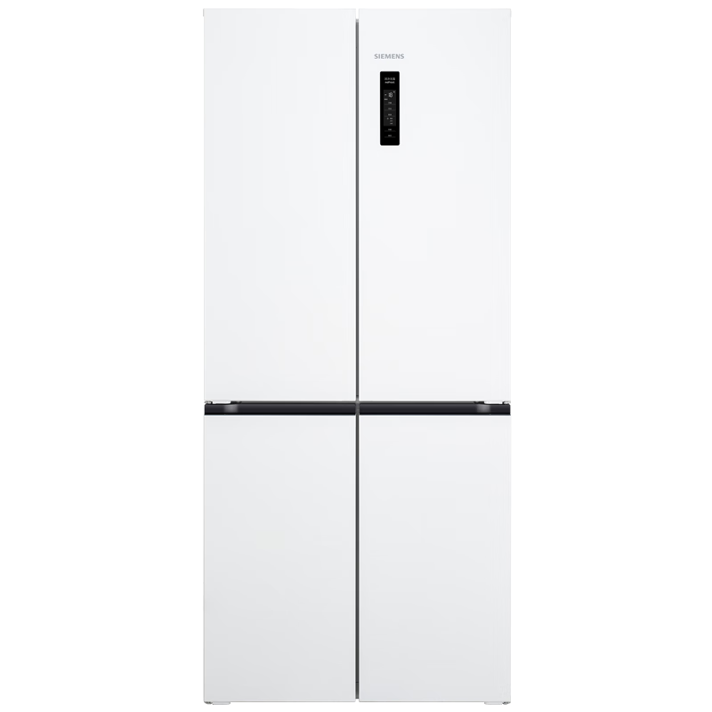 预售、PLUS会员：SIEMENS 西门子 十字星系列 497升 十字开冰箱一级能效白色KC50