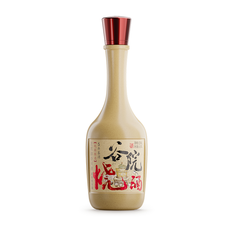 谷小酒 谷院烧酒 52%vol 浓香型白酒 500ml 单瓶装 5.53元（需用券）