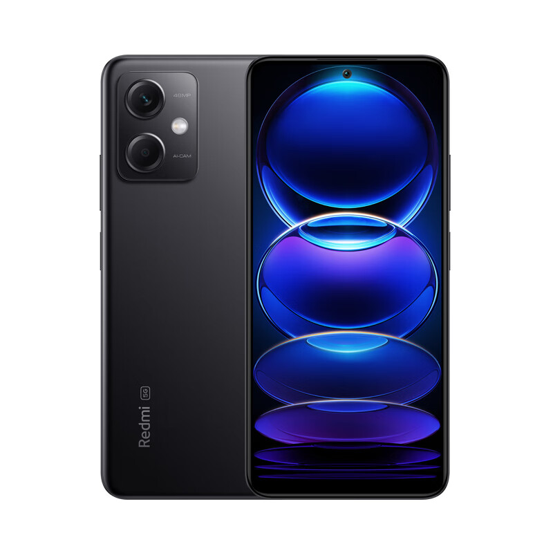 移动端：Redmi 红米 Note 12 5G手机 8GB+128GB 子夜黑 695.51元