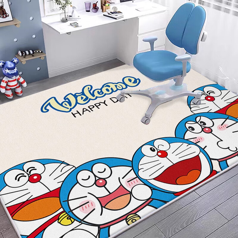 KAYE 儿童房地毯客厅家用免洗可擦加厚卧室床边毯书房阅读区早教爬垫 SJR 19