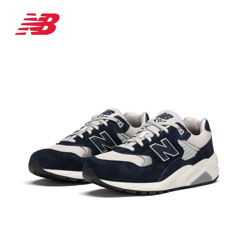 new balance 男鞋女鞋580系列潮流轻便透气舒适百搭运动休闲鞋MT580OG2 219元(需用券)