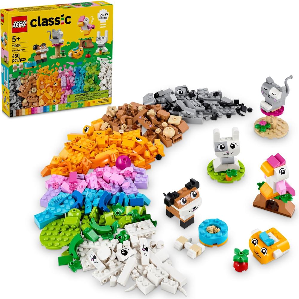 LEGO 乐高 CLASSIC经典创意系列 11034 创意萌宠 171.97元（需用券）