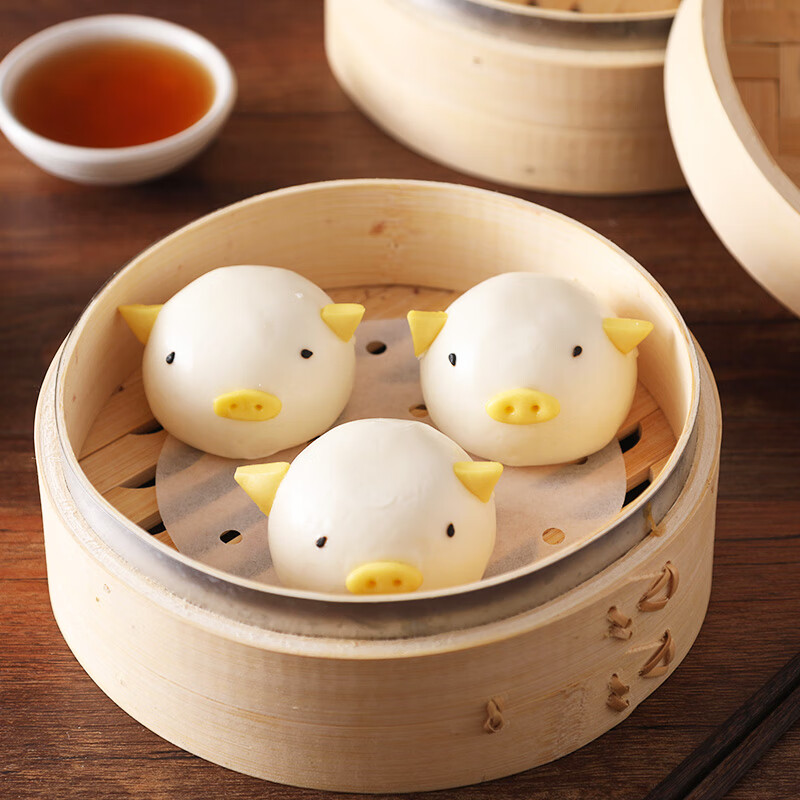 稻香卅诚制奶黄猪仔包320g广式港式早茶点心儿童早餐包子速食方便菜
