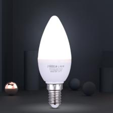 雷士照明 E14 LED灯泡 3W 白光 1.32元包邮（双重优惠）