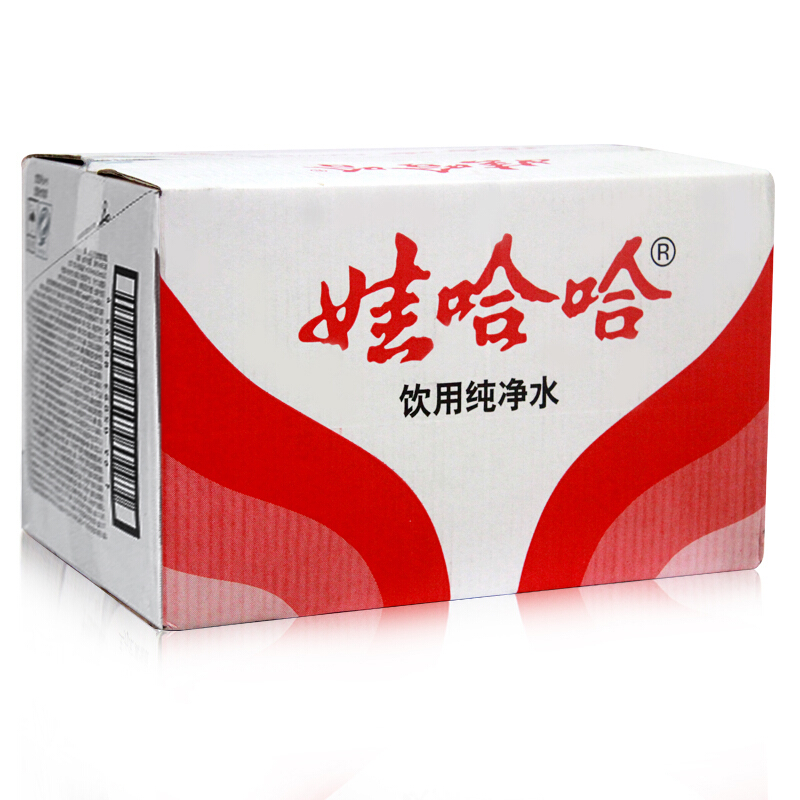 娃哈哈 饮用纯净水 596ml*24瓶 19.9元（需用券）