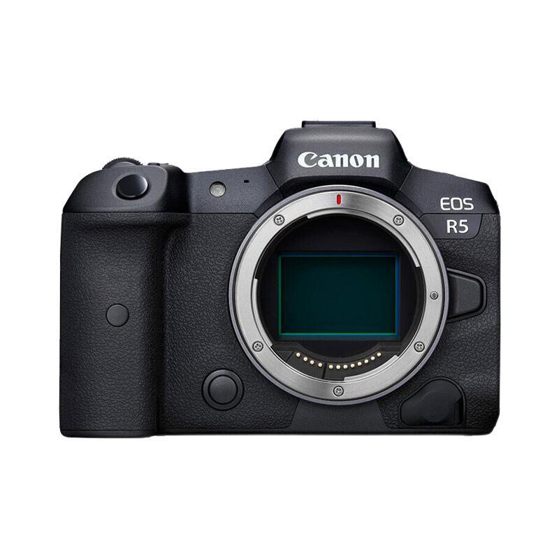 Canon 佳能 EOS R5 全画幅 微单相机 黑色 单机身 22599元