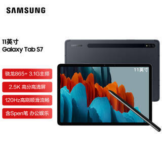 三星（SAMSUNG） Galaxy Tab S7 11英寸平板电脑 6GB+128GB WLAN版 3799元