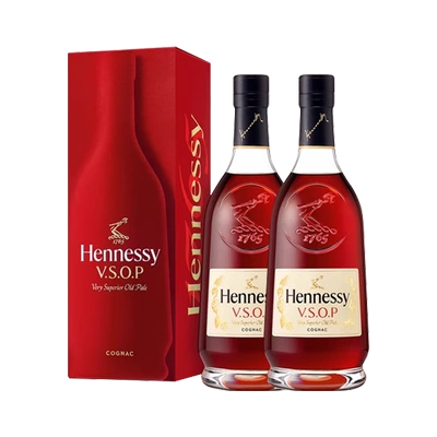 Hennessy 轩尼诗 VSOP新版法国干邑白兰地700ml*2支装 644元（3人团）