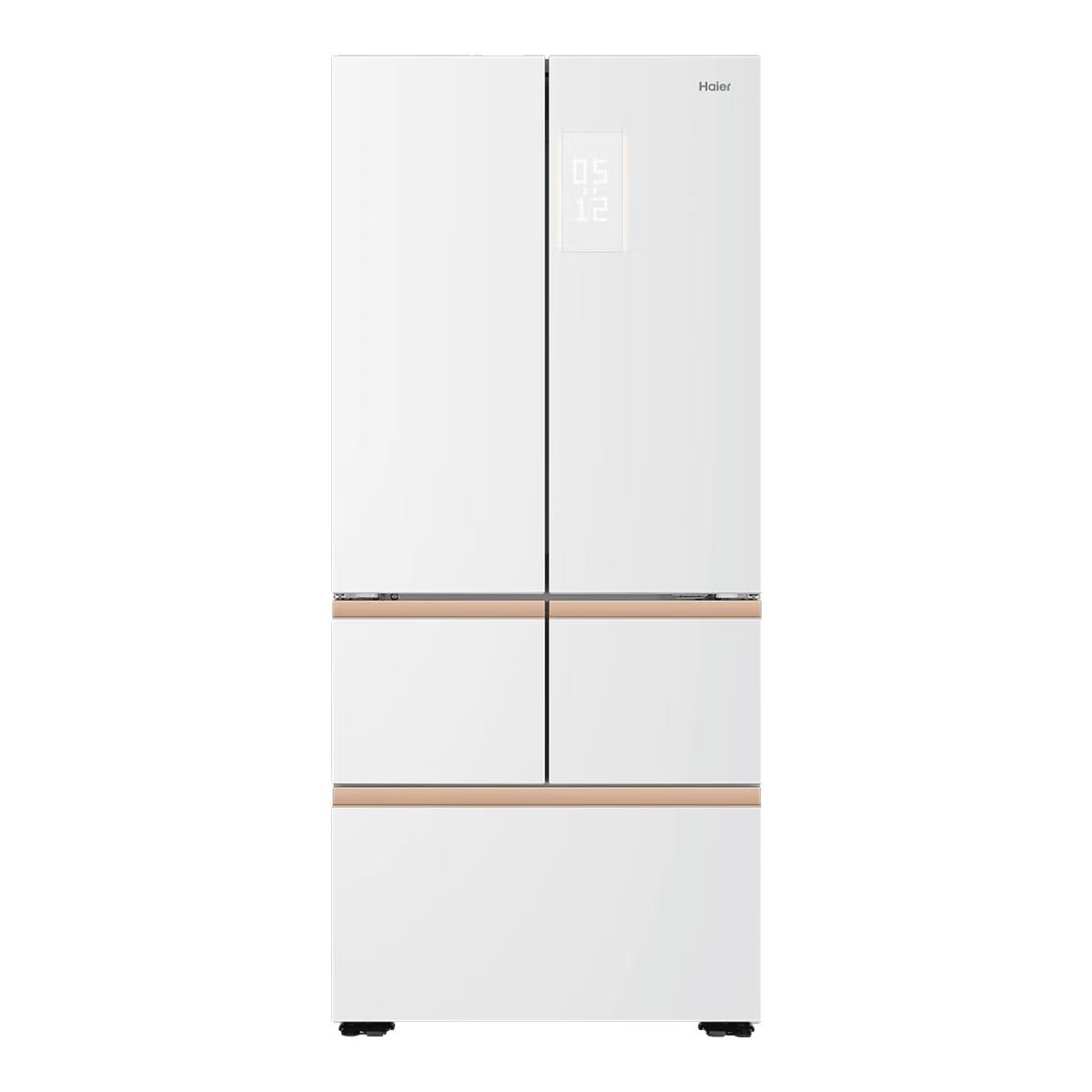 海尔 麦浪系列 BCD-512WGHMD1BWLU1 风冷五门冰箱 512L 3913.3元（需用券）