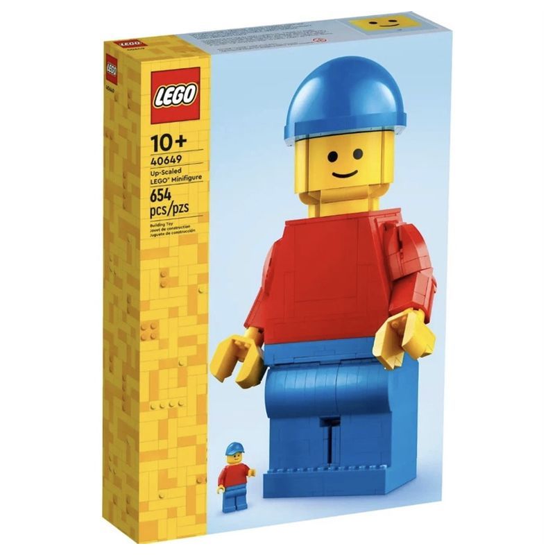 百亿补贴：LEGO 乐高 40649放大版乐高®小人仔 237元
