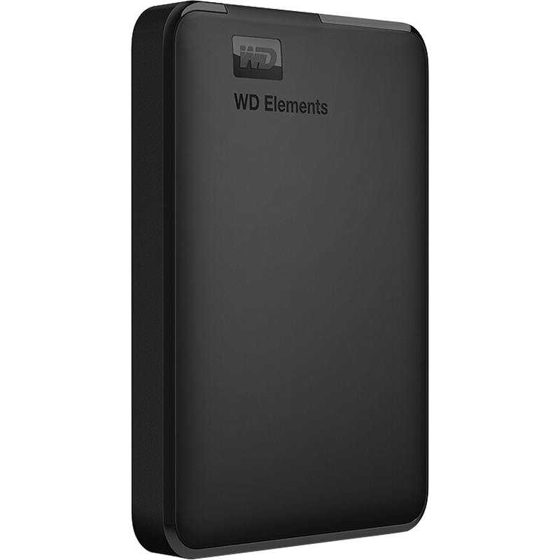 WD 西部数据 2TB 移动硬盘 USB3.0 Elements 新元素系列2.5英寸 机械硬盘 手机电脑