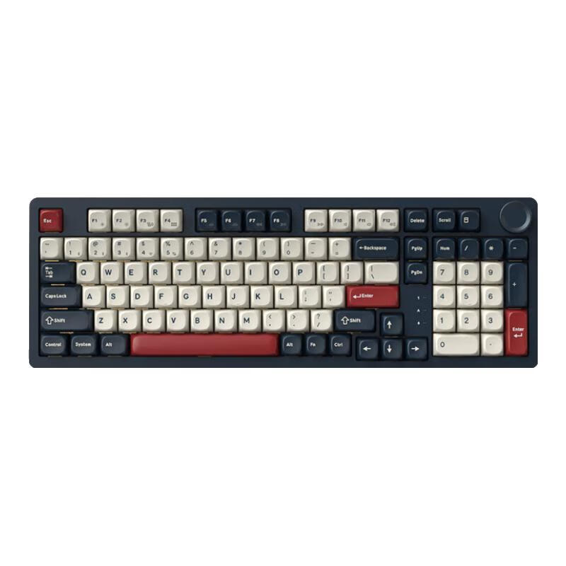 SKN 青龙4.0 三模机械键盘 电 TTC烈焰红轴V2 RGB 318元