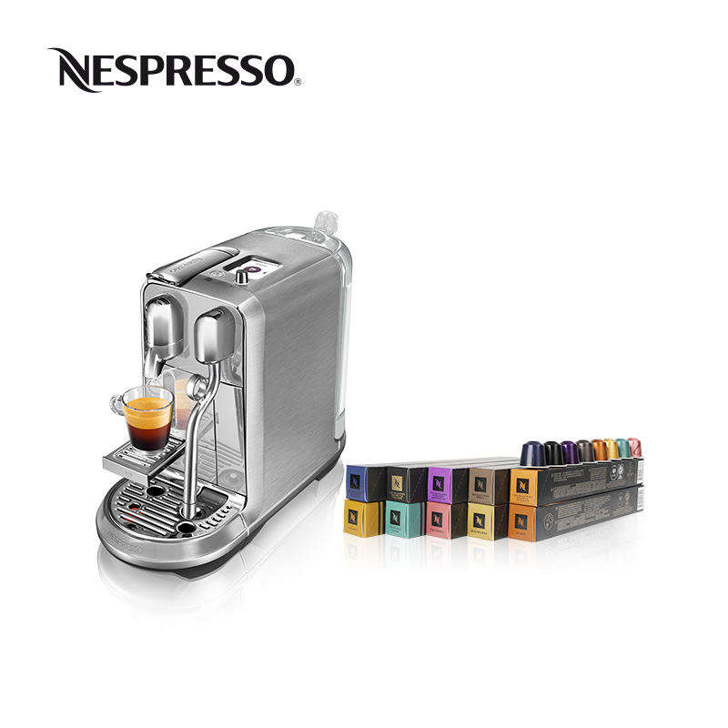 NESPRESSO 浓遇咖啡 Creatista Plus J520 胶囊咖啡机套装 4296元包邮