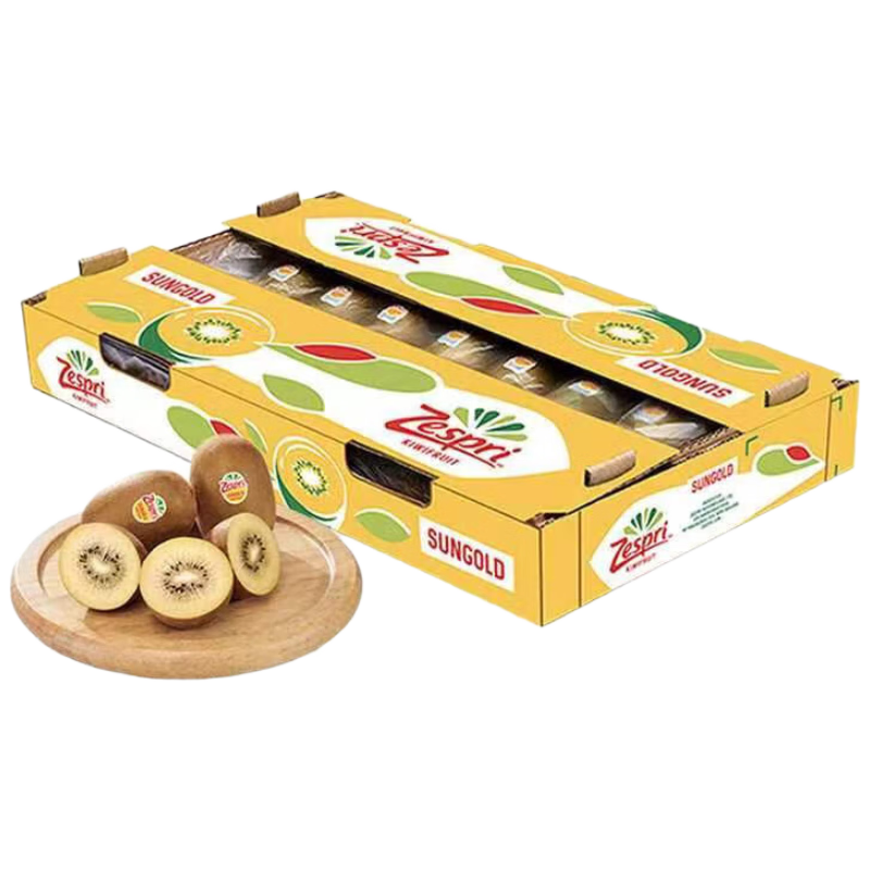 佳沛（zespri）新西兰阳光金奇异果22粒原箱 单果约146-175g 源头直发一件包邮 