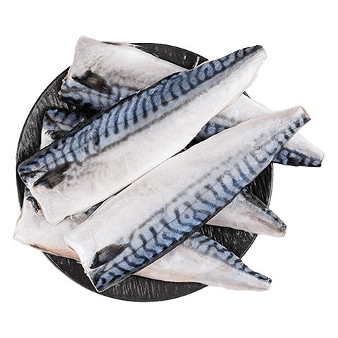 美加佳 挪威青花鱼片净重2斤（内分2袋装）鲭鱼片 去头去尾去脏去骨 挪威