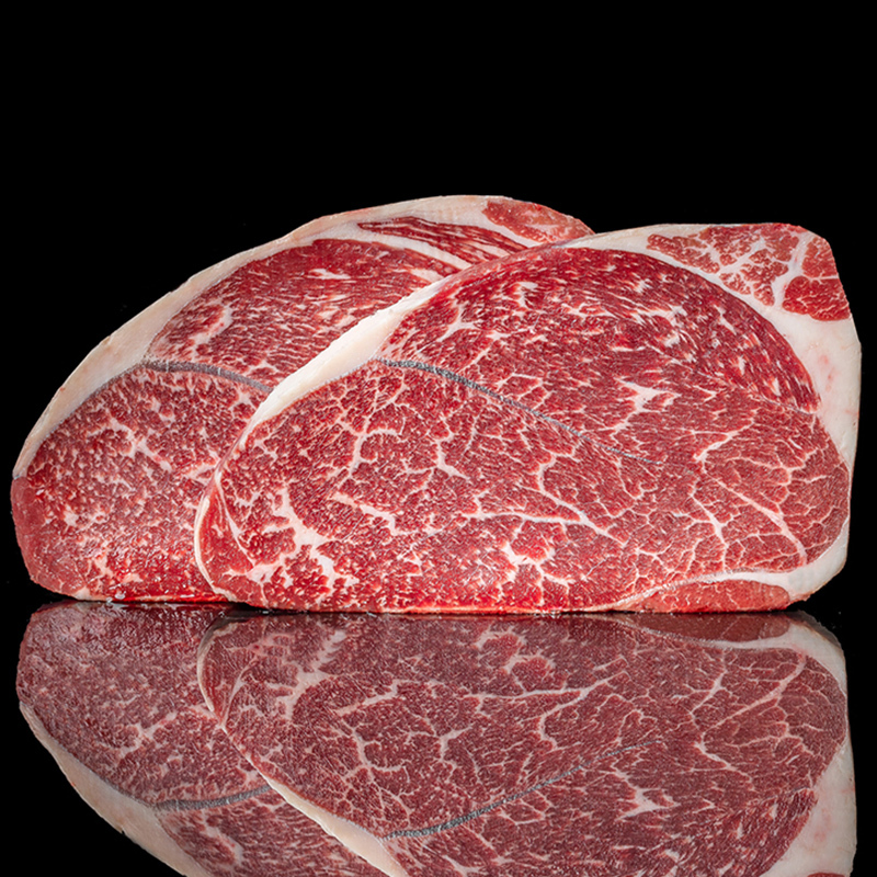 中秋食惠生鲜五折凑单春禾秋牧澳洲和牛m67雪花保乐肩原切牛排1000g