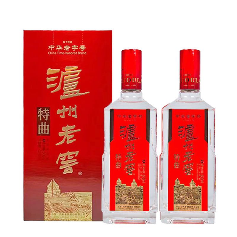 百亿补贴：泸州老窖 特曲中华 52度 浓香型白酒 500ml*2瓶 454.9元（多人团）