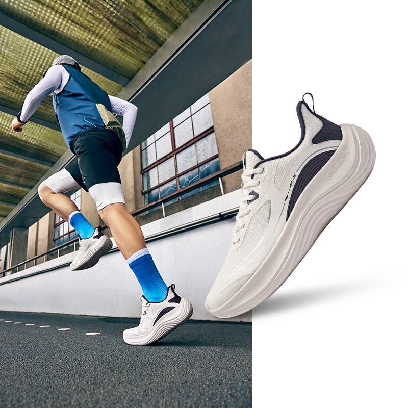 鸿星尔克 ERKE 行风男鞋冬季新款跑步鞋透气减震运动鞋慢跑通勤鞋子男士 134