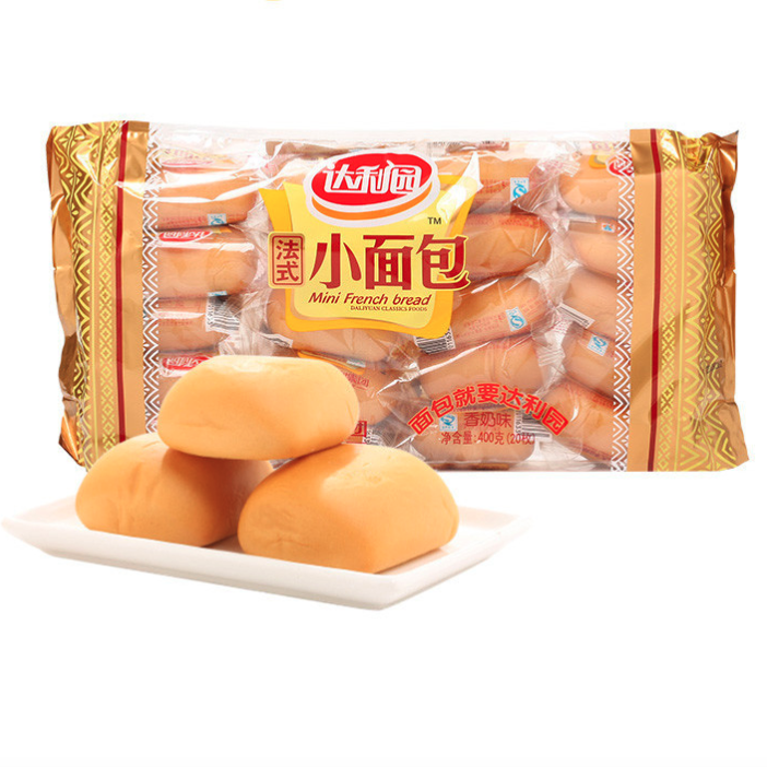 达利园 法式小面包 香奶味 400g 8.76元