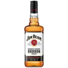 PLUS会员: 金宾（Jim Beam）波本 威士忌 白占边 调和型 洋酒 200ml 9.75元包邮（