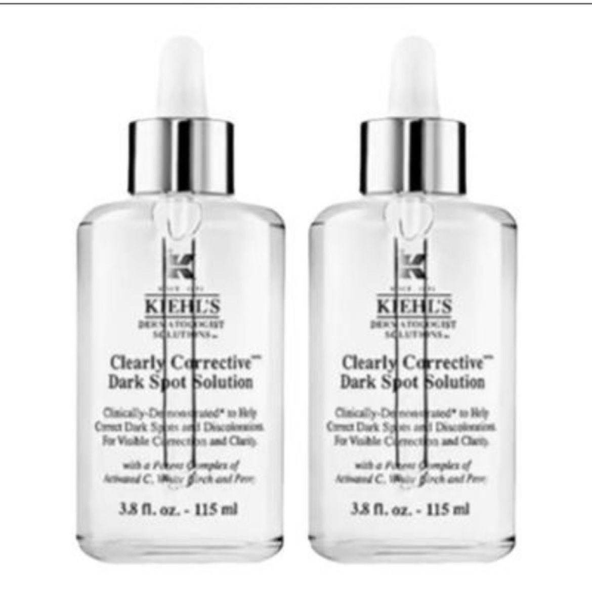 再降价：Kiehl＇s/科颜氏集焕白亮肤淡斑精华液115ml *2瓶 760元（折后380元/瓶