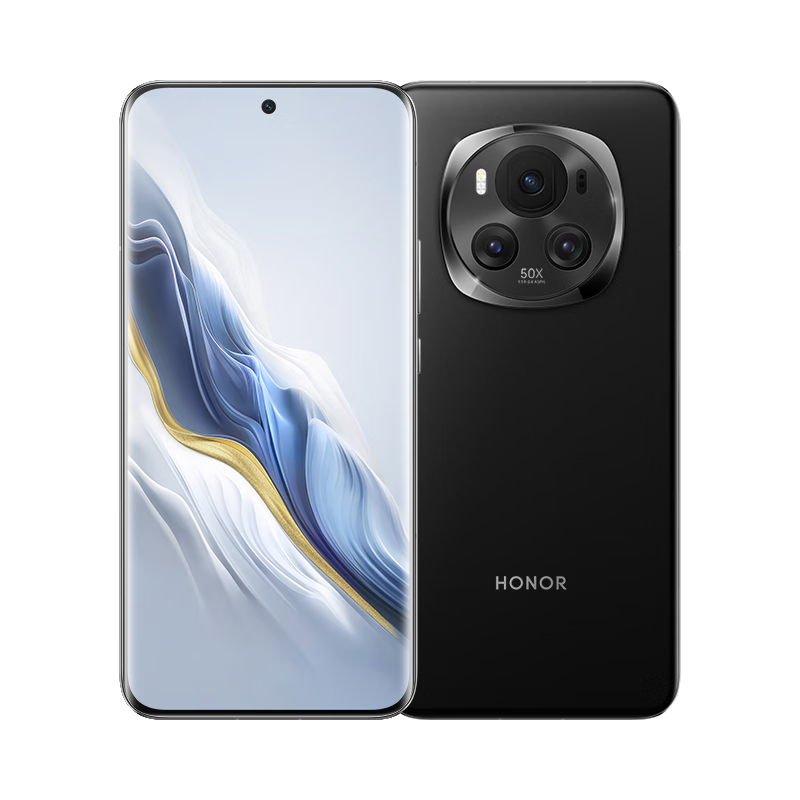 京东百亿补贴、PLUS会员：HONOR 荣耀 Magic6 5G手机 16GB+512GB 绒黑色 3680.51元