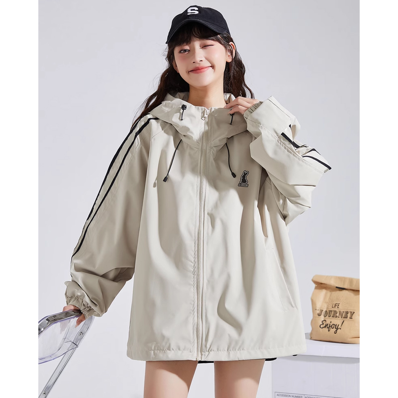 唐狮 女士连帽工装外套 629320052021-316503 229.9元