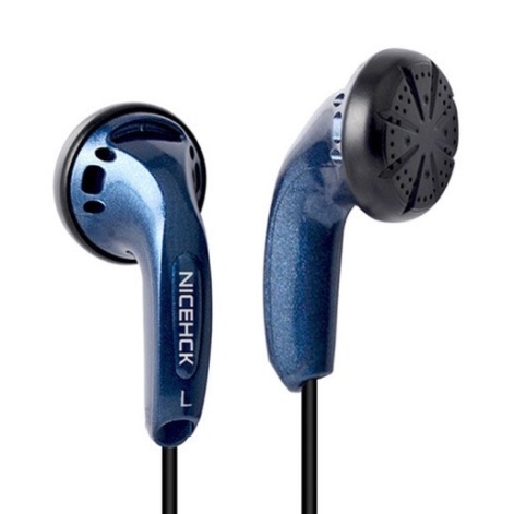 NICEHCK MX500 带麦版 平头塞有线动圈耳机 蓝色 3.5mm 7.9元（需用券）