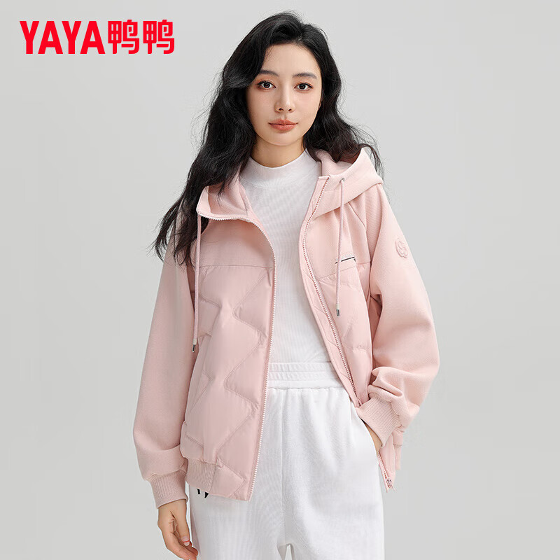 移动端、京东百亿补贴：YAYA 鸭鸭羽绒服 女外套 优惠商品 199元