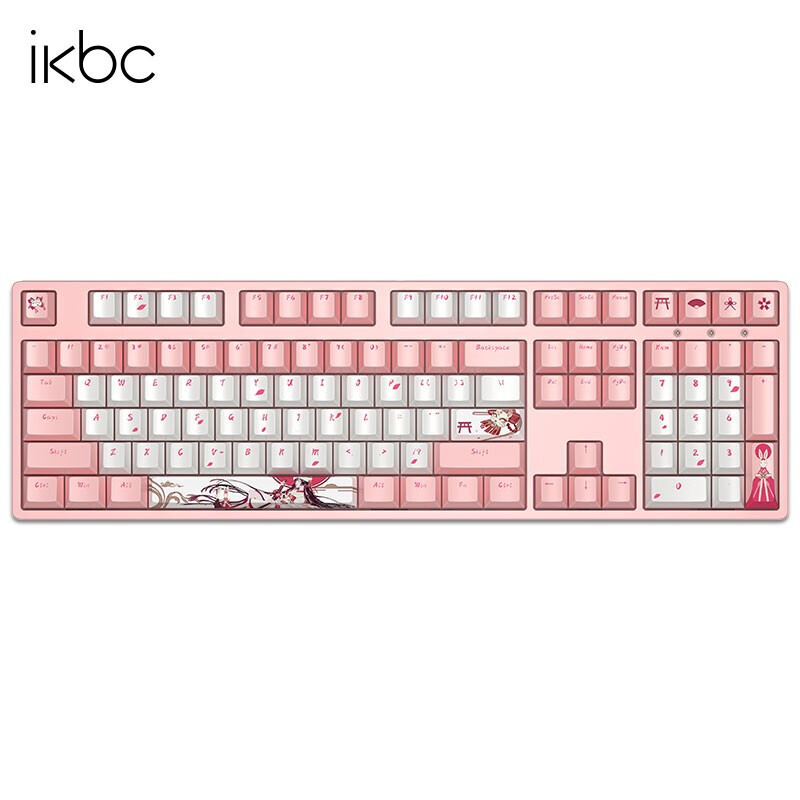 ikbc W210 蓝樱花 无线2.4G cherry 茶轴 205.5元（需用券）